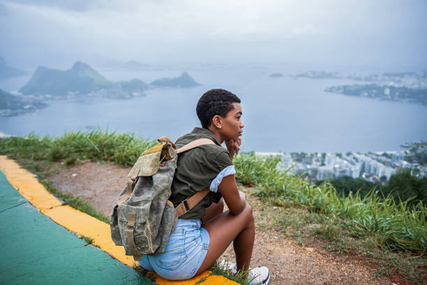 istock African American woman looking at the view 1201669930