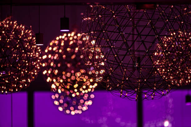 istock Liquid scene decorative lights, lighting lights, led lights 1201672330