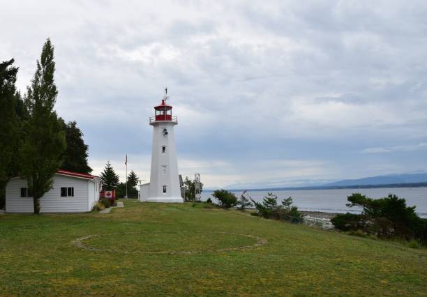 istock Cape Mudge Lighthouse on Quadra Island 1201679405