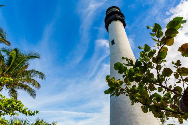 istock Cape Florida lighthouse, Key Biscayne, Florida, USA. 1201680070