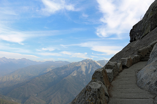 Climb to Moro Rock in Sequoia National Park