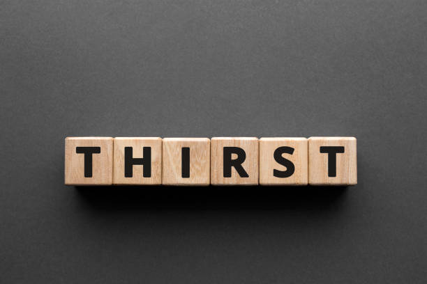istock Thirst - words from wooden blocks with letters 1201686240