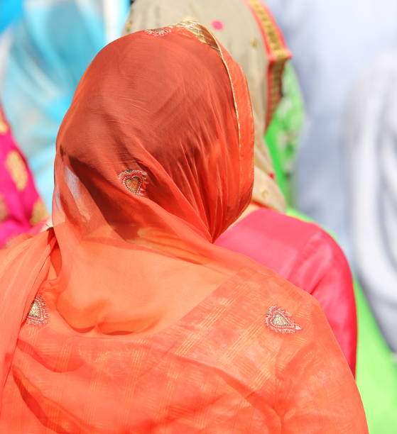 istock women with veil on the head veil 1201690524