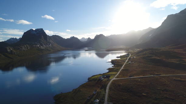 istock Lofoten Islands. Norway. Norwegian fjords. 1201701155