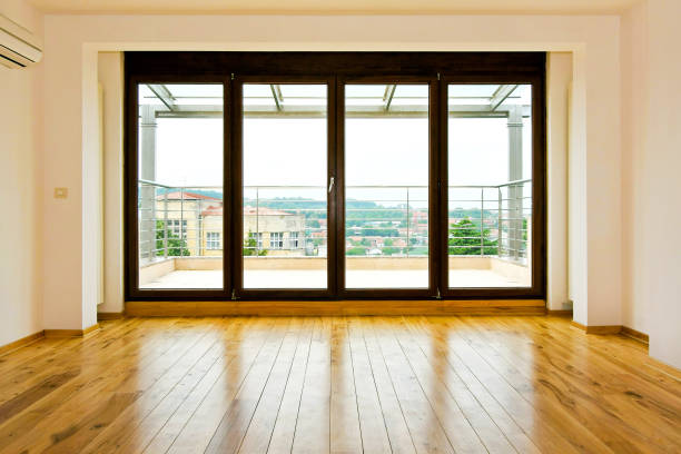 istock Four glass doors 1201716160