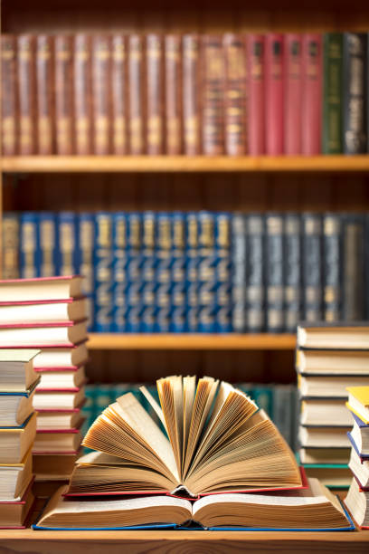 istock Books at the library 1201722094