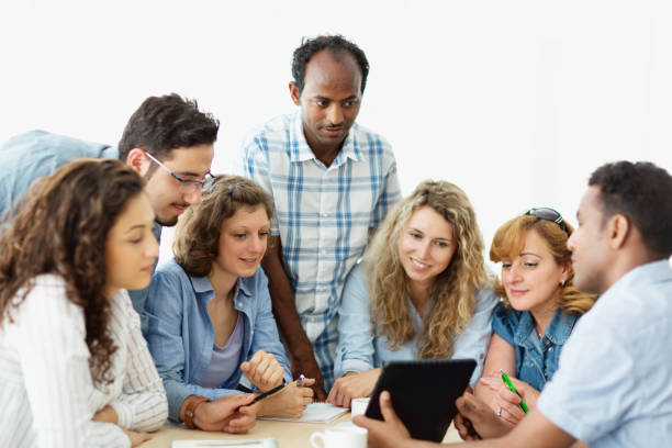 istock Start-up  business team working having a discussion 1201723197