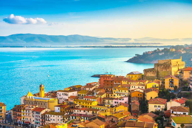 istock Porto Santo Stefano village 1201726507