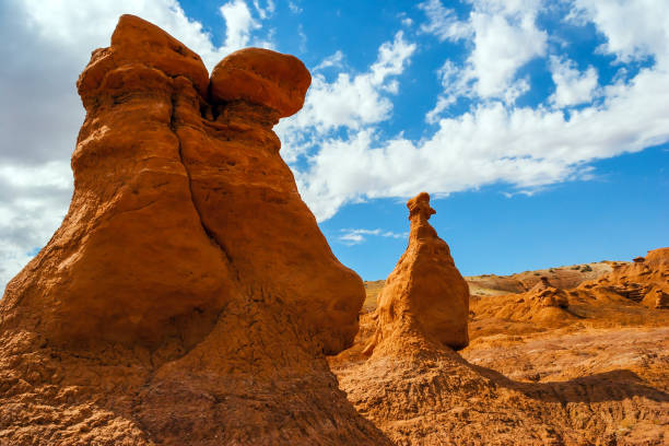 istock Red-brown sandstone Hoodoo 1201729917