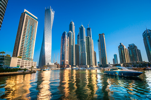 Dubai Marina, United Arab Emirates.