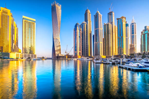 istock Dubai Marina, United Arab Emirates. 1201749945