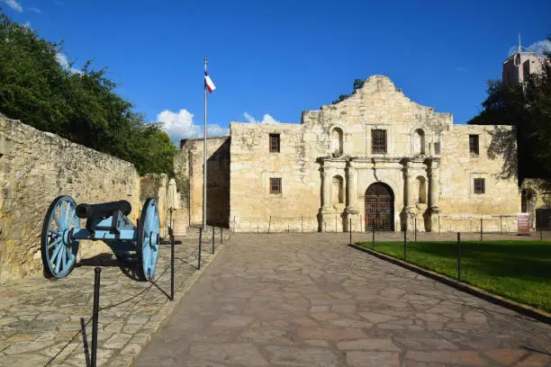 The Alamo in San Antonio, Texas