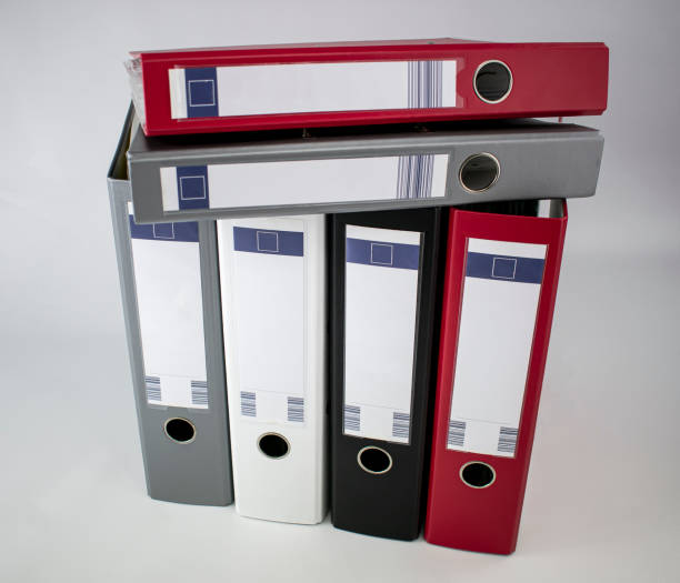 istock Archives and folders to save and archive files and documents at the office 1201762567
