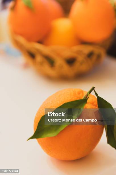 Ecological Orange Citrus Fruit Obtained From Orange Stock Photo - Download Image Now