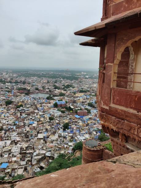 istock Jodhpur fort having marvelous structure and view , attraction point for tourists 1201782461