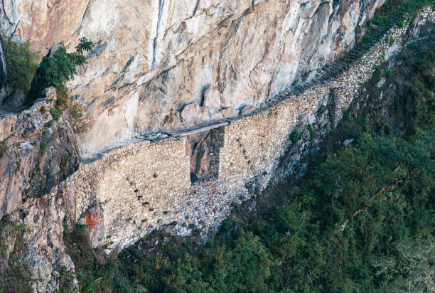 istock Inca Bridge near Machu Picchu, Peru 1201793374