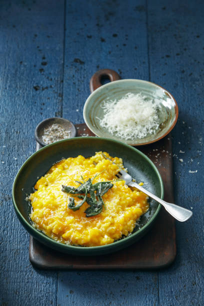 istock Creamy Baked Pumpkin Risotto 1201800965