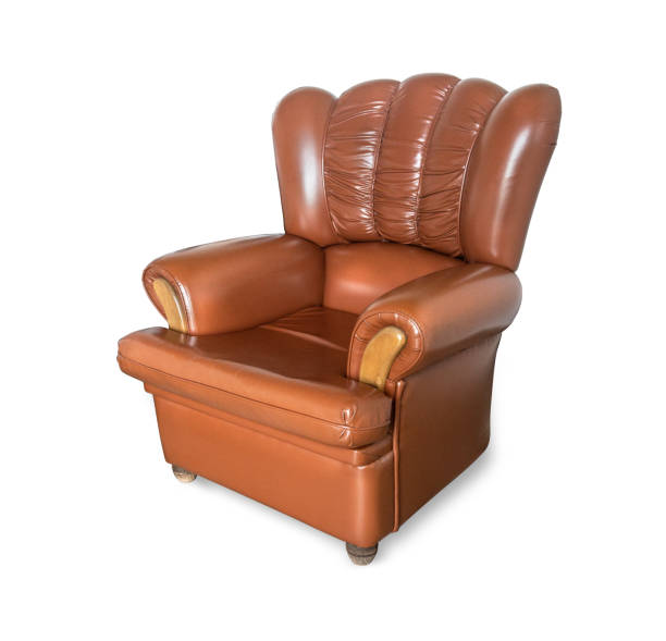 istock brown vintage armchair 1201801179