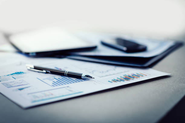 istock close up. workplace of the modern businessman 1201802864