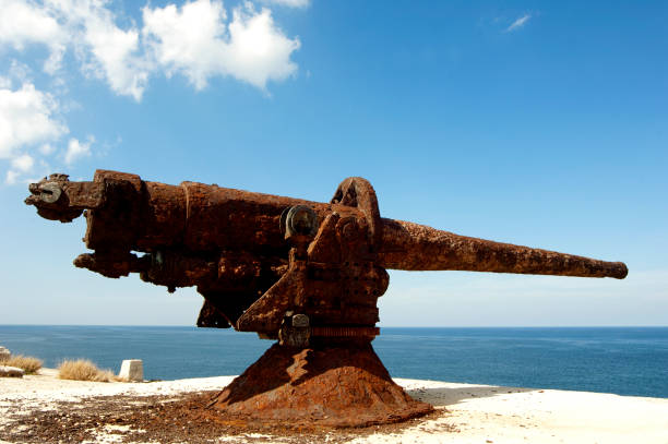 istock Old canon at fort of Morrow - Cuba 1201809670
