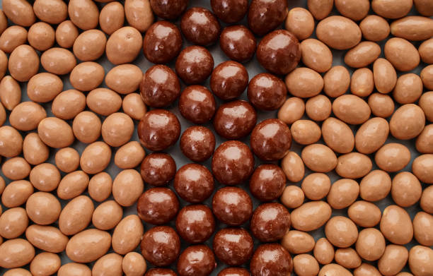 istock texture of chocolate round candy 1201815505