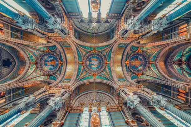 Photo of Ceiling of the basilica