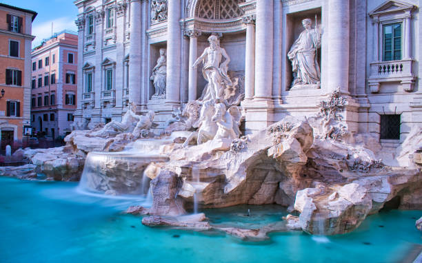 Trevi Fountain, one of the most important monument in Rome.