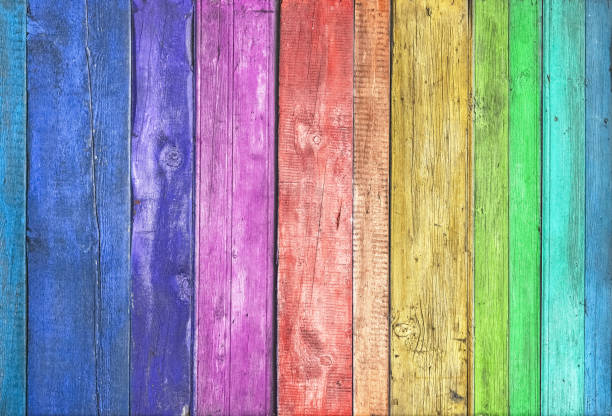 istock colorful wooden wall 1201824896