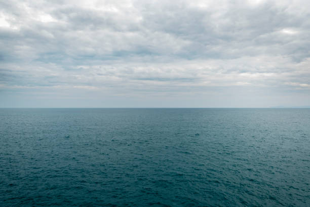 istock Background of the sea. The sky is cloudy. Proportional Visual 1201828689