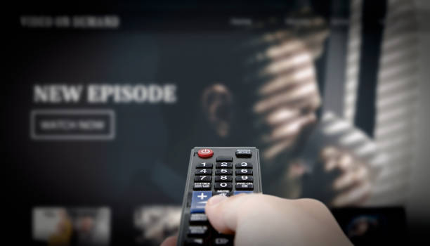 istock VOD service on television. TV streaming concept 1201834051