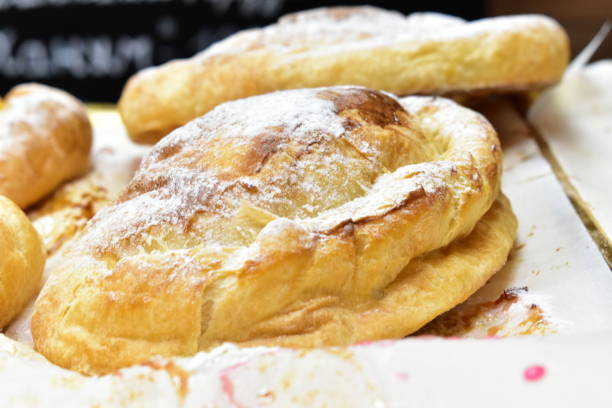istock Various pastries: pizza and Georgian cuisine 1201839534
