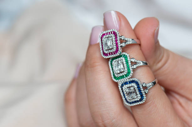 istock Woman Wearing Rings 1201840770