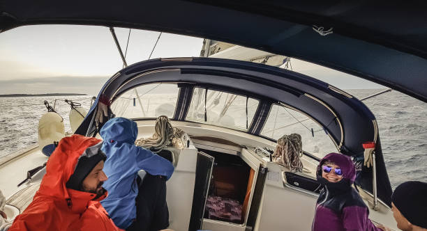 istock People on the sailing boat 1201843096