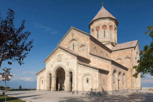 istock The Bodbe Monastery in Sighnaghi. Georgia 1201847602