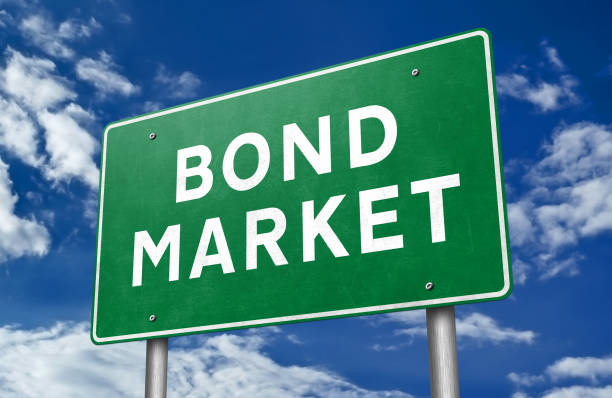 istock Bond Market - road sign illustration 1201847657