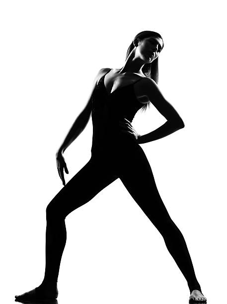 istock woman ballet dancer ballerina standing pose 120185343