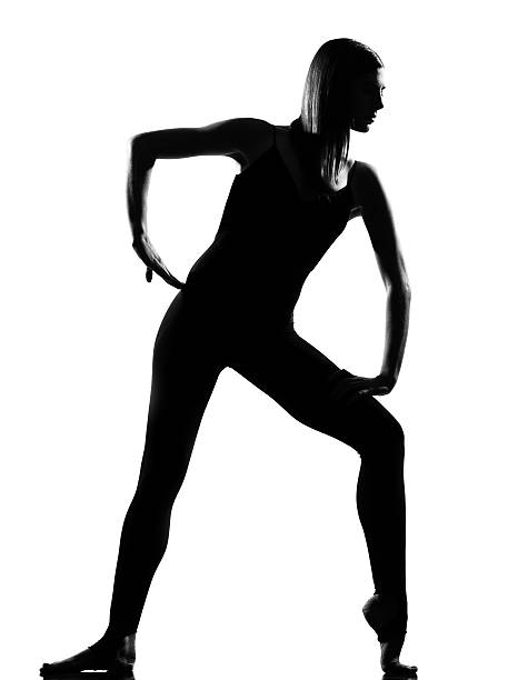 istock woman ballet dancer ballerina standing pose 120185383