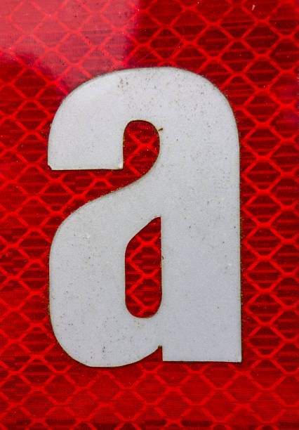 istock Written Wording in Distressed State Typography Found Letter A 1201856638