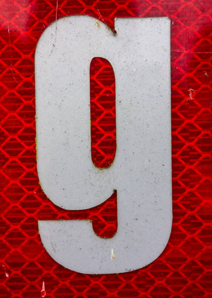 istock Written Wording in Distressed State Typography Found Letter G 1201857558