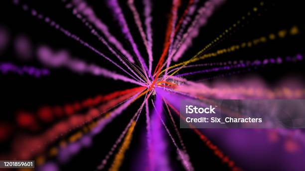 Loop Line Abstract Animation Abstract Background For Animation Loop Or Lines Connection And Dots ...