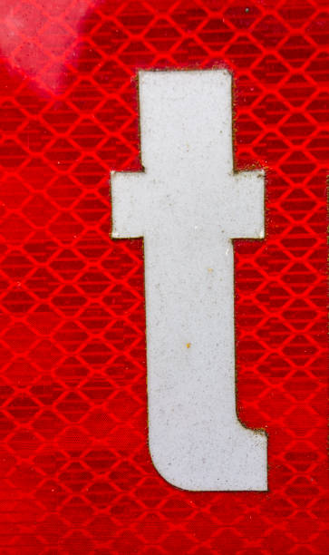 istock Written Wording in Distressed State Typography Found Letter T 1201859886