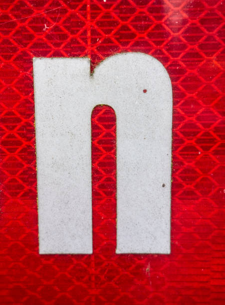 istock Written Wording in Distressed State Typography Found Letter N 1201860062