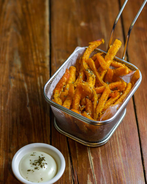 istock Sweet potato fries 1201862019