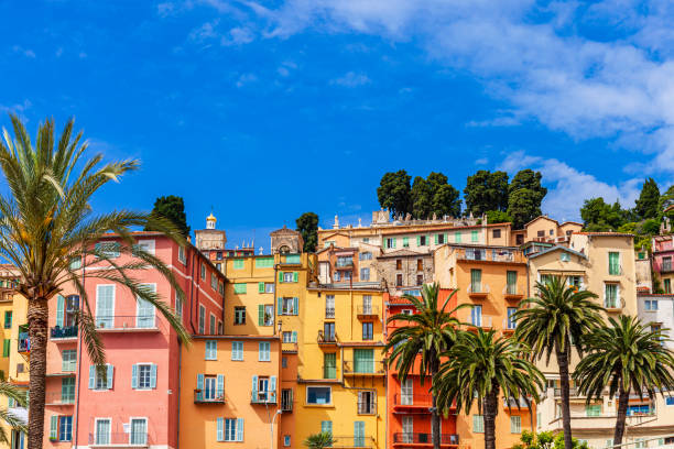 istock Menton Old Town, France 1201868399