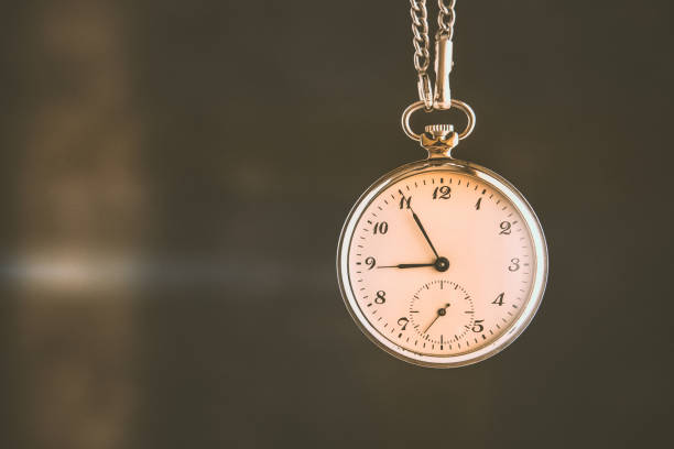 istock Rustic Pocket Watch. Deadline, Running Out of Time. Time Passing Concept. 1201888791