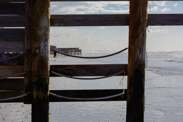 istock Fence on the beach in Tel Aviv 1201899585