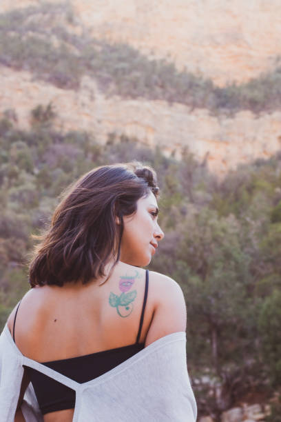 istock Woman in the Mountains 1201902040