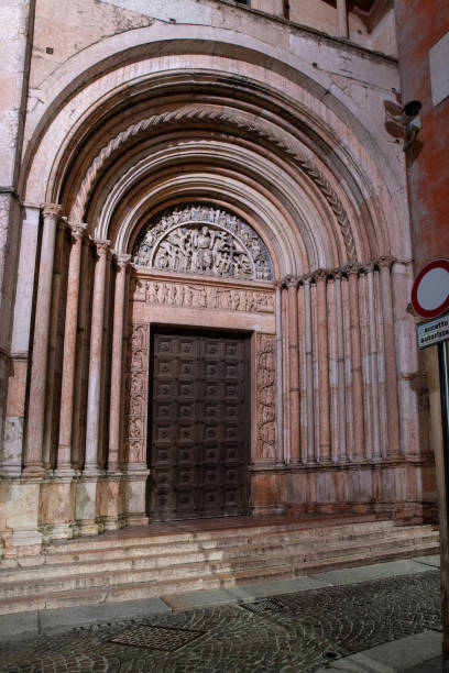 Beautiful door to some cathedral in Parma (maybe  Parma Duoma)