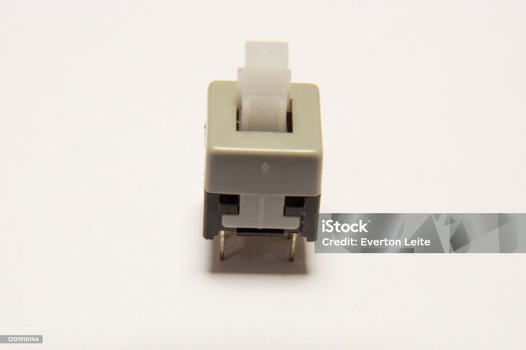 Push Top Button Top View Of A Push Button Commonly Used With Opensource Hardware And ...