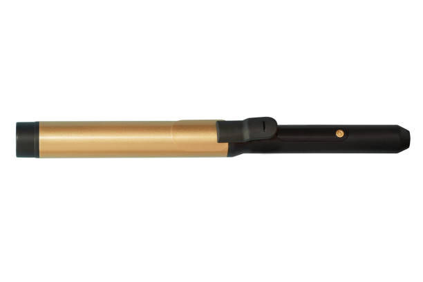 istock Curling iron isolated on white background 1201913943